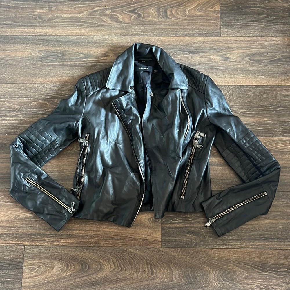 J Brand Leather Jacket